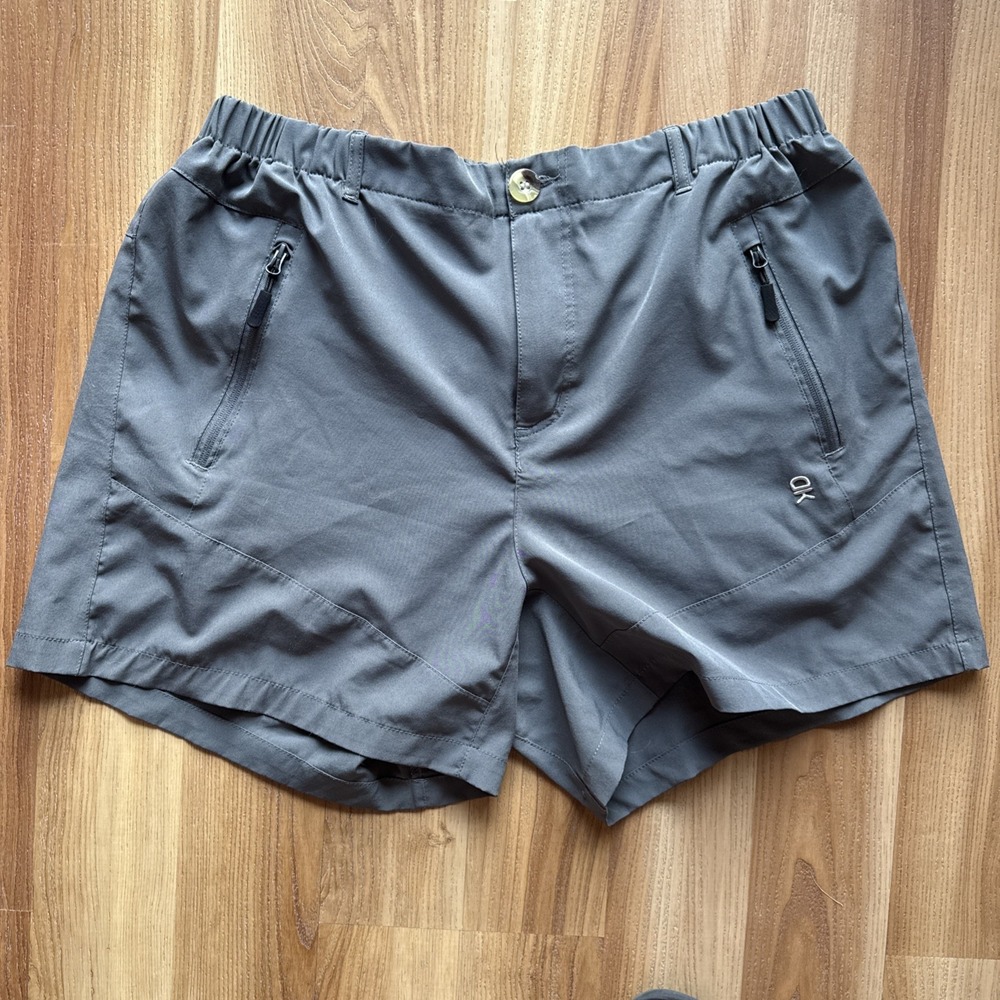 Little Donkey Andy UPF 50 Quick Dry Stretch Steel Gray Hiking Shorts Women's XL